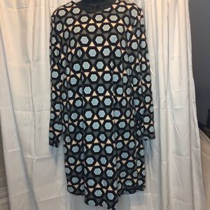 H & M Geometric Dress Size L